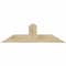 Ekena Millwork Portland Rough Sawn Timber Gable Bracket, Douglas Fir, 48"W x 14"H x 6"D x 6"F, 7/12 Pitch GBW048X14X0606POR00RDF - alternate 1